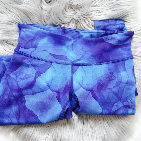 Lululemon Midnight Tulle Wunder Under Leggings - Picture 3 of 8